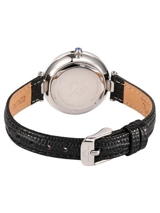 NWT Porsamo Bleu Bellevue Quartz Black Dial Ladies Watch main image 4
